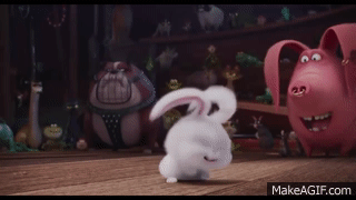 The Secret Life Of Pets - Snowball Funny Moments HD on Make a GIF