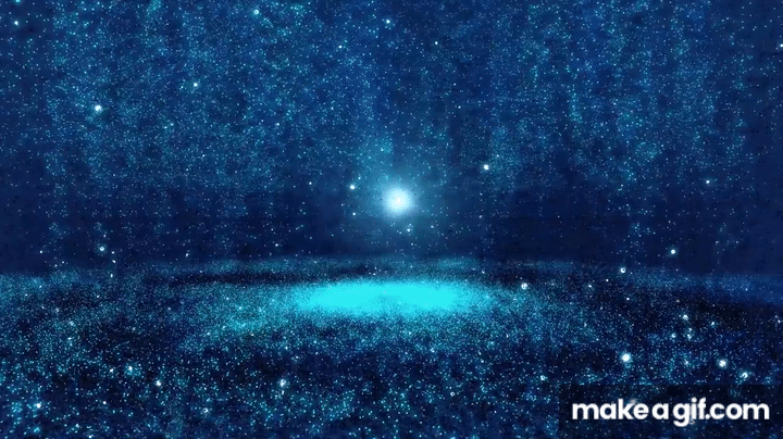 4K Blue Nebula - Moving Background #AAVFX Live Wallpaper on Make a GIF