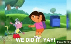 CapCut_dora we did it we did it yay