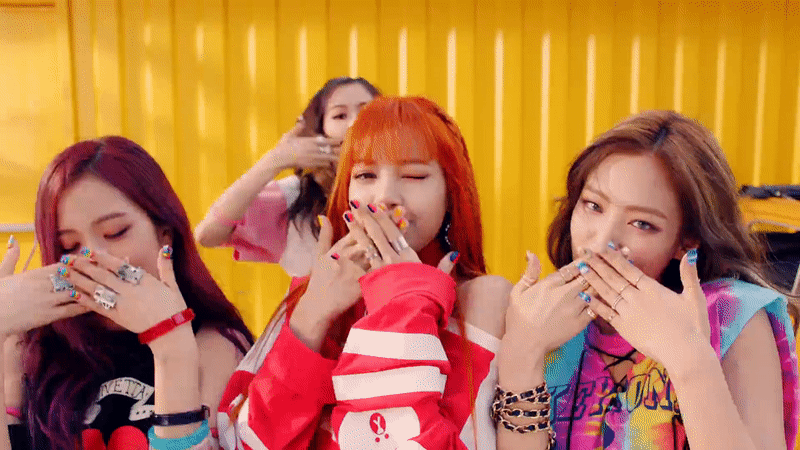 BLACKPINK - '마지막처럼 (AS IF IT'S YOUR LAST)' M/V on Make a GIF