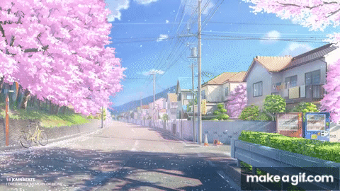 cherry blossom. on Make a GIF