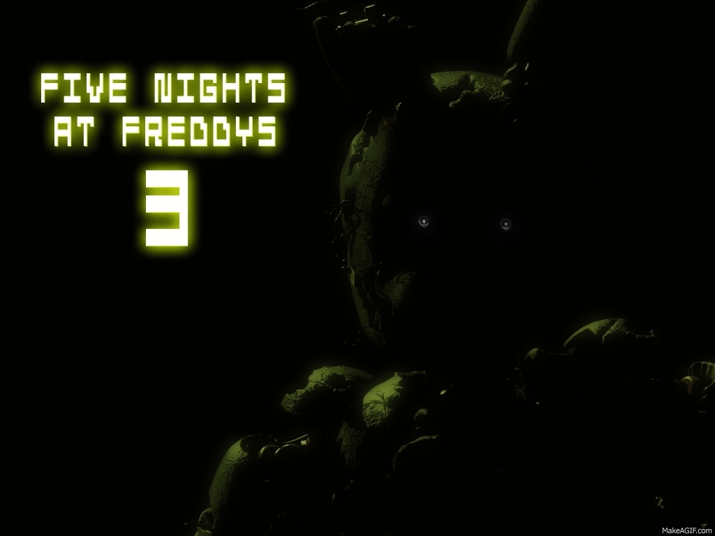 Спринг трап ФНАФ 3 меню gif. ФНАФ 3 главное меню. FNAF 3 меню. Five Nights at Freddy's 1 главное меню.