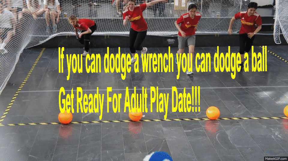 CBS Sport Dodgeball on Make a GIF