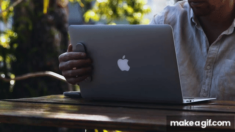 Magnetic Laptop Phone Mount - MOUNT2MAGNET on Make a GIF