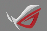 Logo Republic of Gamers em 3D on Make a GIF