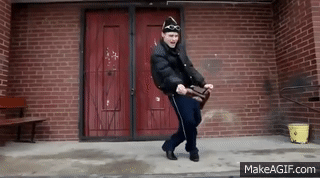 Russian drunk dancer on Make a GIF