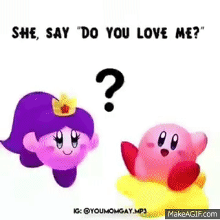 She Said Do You Love Me I Tell Her Only Partly Kirby Meme Gods Plan Drake Plot Twist On Make A Gif