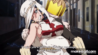 Haumea's Full-Body Vibrating Massage on Arrow | Fire Force Season 2 on Make  a GIF