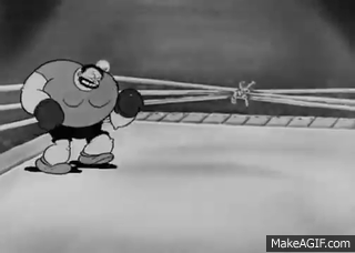 Popeye The Sailor - Let's You and Him Fight on Make a GIF