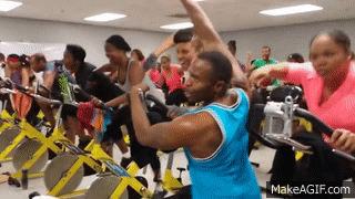 spinning class gif