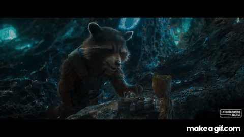 Groot Button Explode Baby Groot Death Button! Scene - GUARDIANS OF THE GALAXY 2 (2017) Movie ...