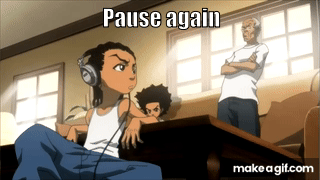 Boondocks pause on Make a GIF