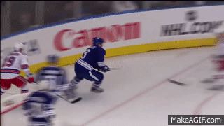 Dion Phaneuf vs Mike Sauer