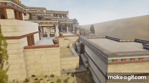 Crete, The Magnificent Minoan Palace Of Knossos Europe's Oldest City