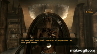 Fallout New Vegas | Killing Mr. House Before Talking to TV Version ...