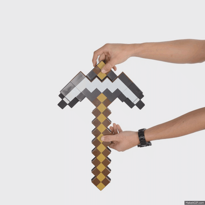 Espada minecraft 2 em 1 on Make a GIF