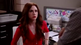 Karen Gillan dancing to 