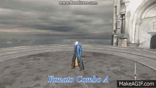 Devil May Cry 4: Special Edition - Vergil's Complete Moveset on Make a GIF