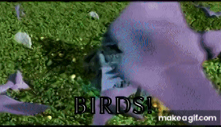 Volvic - Mr. Volcano/Birds (2007, UK) on Make a GIF