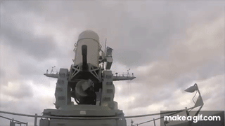 Ciws Sticker Navy CIWS Gun System Locks Onto Incoming Aircraft on Make a GIF