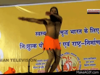 Baba Ramdev Xxx Video - Video: Baba Ramdev funny dancing yoga on Make a GIF