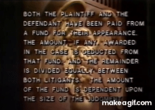 The People s Court Closing Credits Season 1 (1981 1982) on Make a GIF