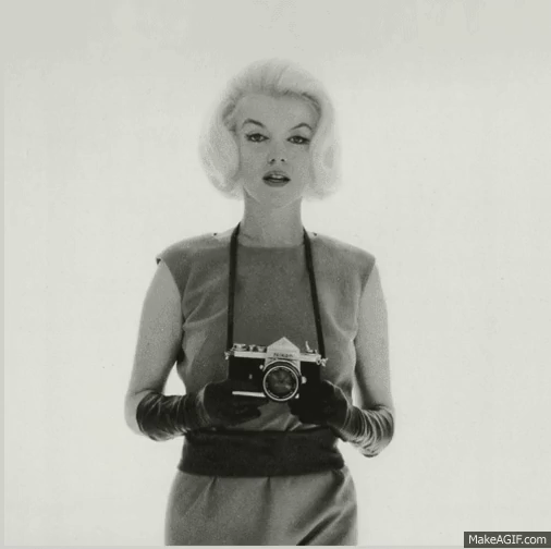 Marilyn Photo on Make a GIF