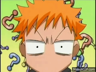 Lol, looking and confused gif anime #139809 on animesher.com