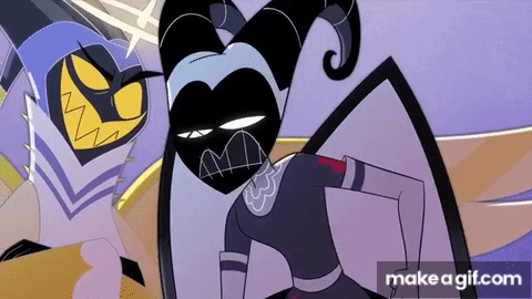 You didn’t know Music Video Hazbin Hotel on Make a GIF