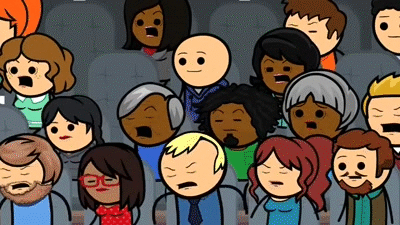 Crowd Runs Scared On Make A GIF Crowd Runs Scared On Make A GIF