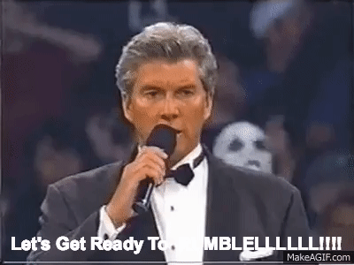 Michael Buffer Let S Get Ready To Rumble Starrcade 97 On Make A Gif