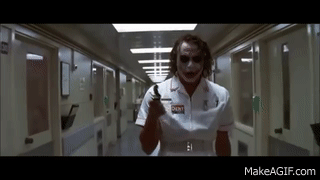 Batman Dark Knight - Joker Hospital Scene HD on Make a GIF