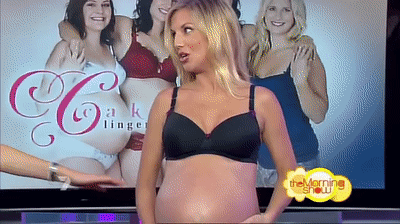 Cake Lingerie TV Show The Morning Show, Channel 7 on Make a GIF