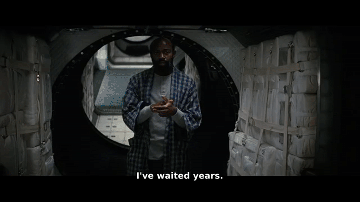 Image result for interstellar i've waited years gif