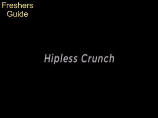 Hipless crunch exercise sale