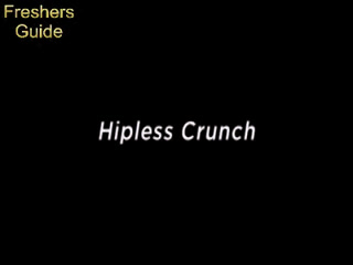 Hipless Crunch Exercise on Make a GIF