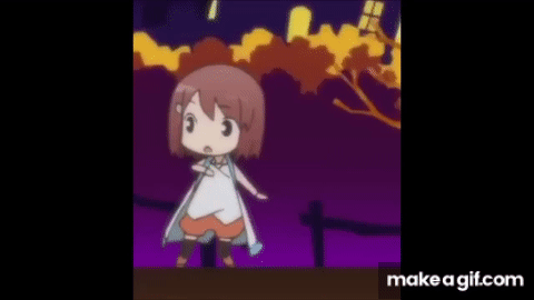 Cute Anime girl GIF on Make a GIF