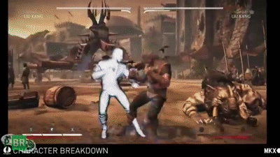 Mortal Kombat X: Liu Kang X-RAY!! on Make a GIF