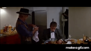 Crocodile Dundee Cocaine Scene on Make a GIF