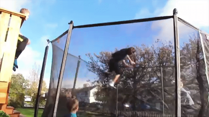 Funny Spring Loaded & Trampoline Fails Compilation || By FailArmy on Make a  GIF