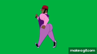Animan Studios Axel in Harlem - Green Screen Meme on Make a GIF