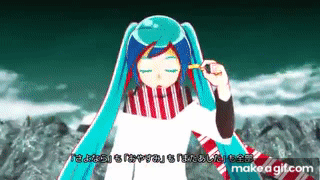 ピノキオピー ありふれたせかいせいふく Feat 初音ミク Common World Domination On Make A Gif