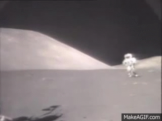 Neil Armstrong First Moon Landing 1969 On Make A Gif