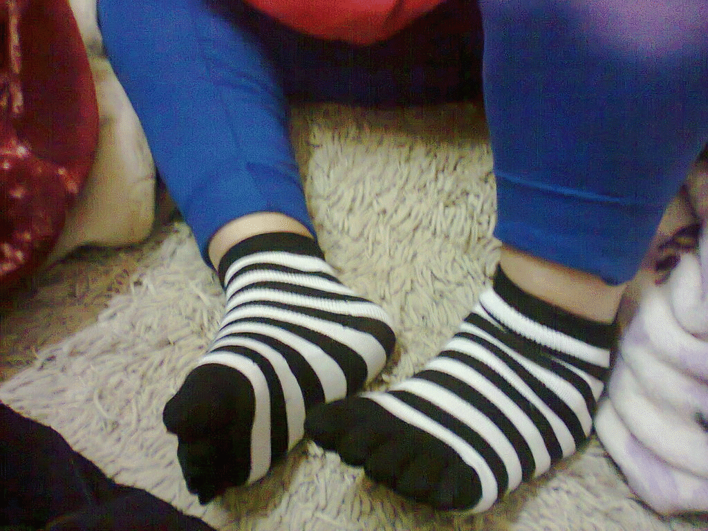 TOES IN THE SOCKS on Make a GIF