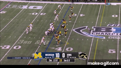 Roman Wilson's production at Michigan was intentional and featured plenty of pre-snap motion.