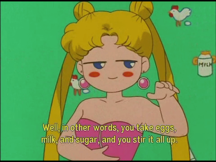 Sailor Moon S - Usagi Gets Drunk