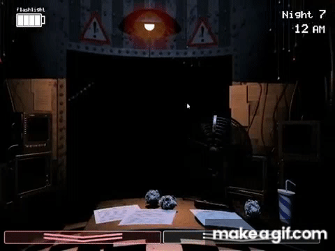 Withered Foxy Jumpscare Fnaf 2 on Make a GIF