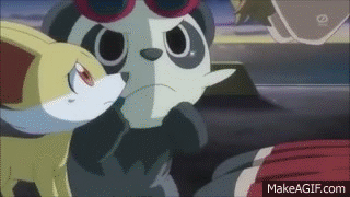 Pokémon XY Episode 60 Serena cuts her hair and New Design on Make a GIF