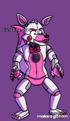 Funtime foxy Friday night funkin||FNAF on Make a GIF