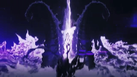 Cosmic Garou walking GIF by me. : r/OnePunchMan